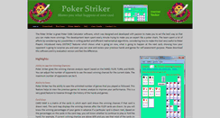 Desktop Screenshot of pokerstriker.com